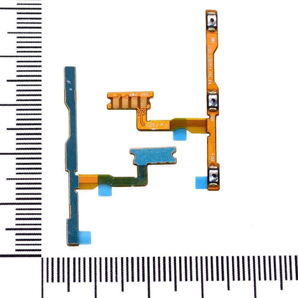 Шлейф Xiaomi Redmi Note 9 на кнопки включения/громкости