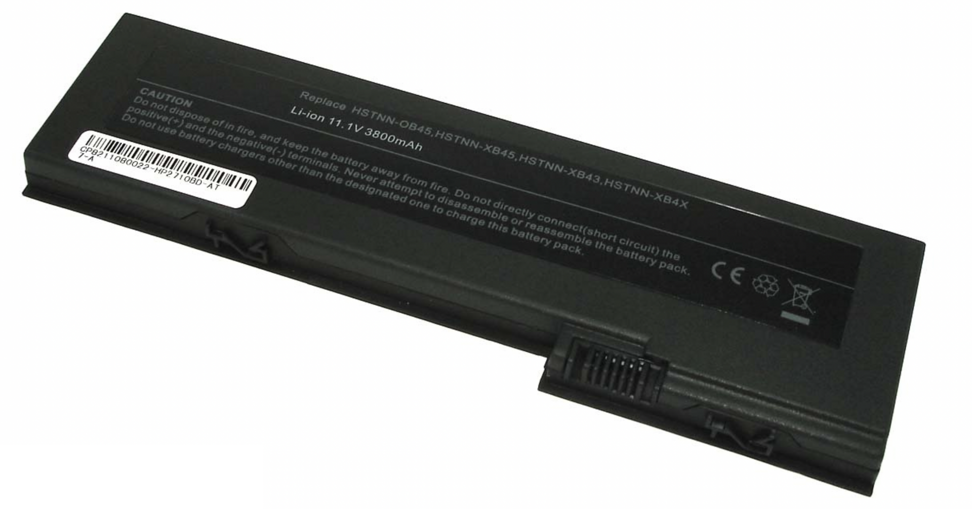Аккумулятор HP Compaq 2710p 11.1V, 3800mAh, OEM