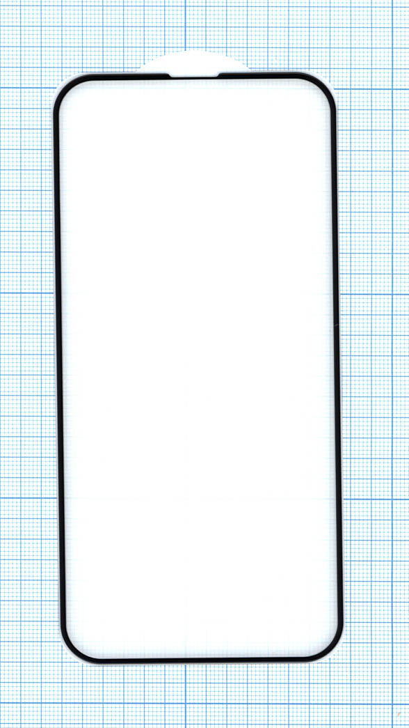 Защитное стекло для Apple iPhone 13 черное