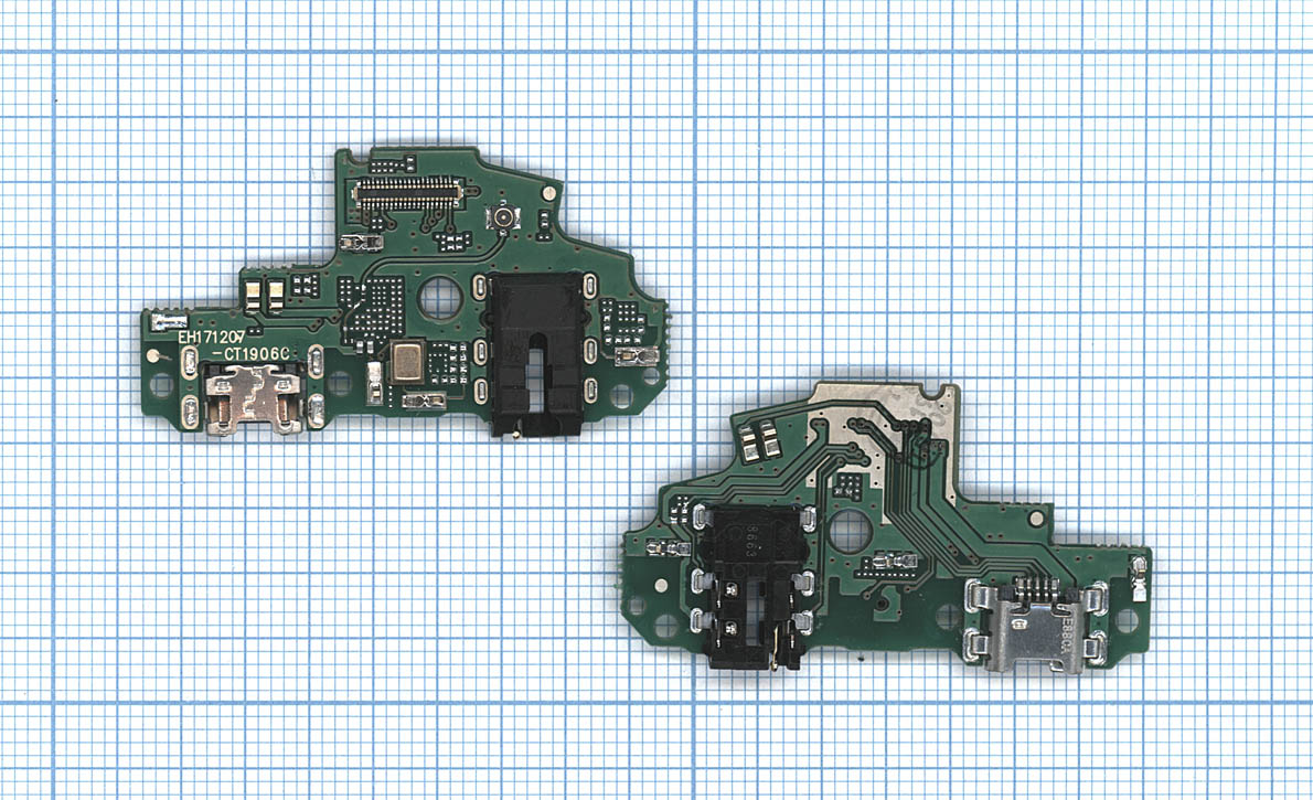 Плата разъема питания с микрофоном для Huawei P Smart