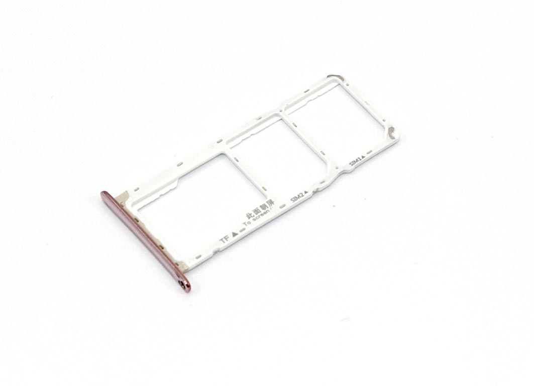 Лоток для SIM-карты Huawei Y6 Prime 2018 розовый