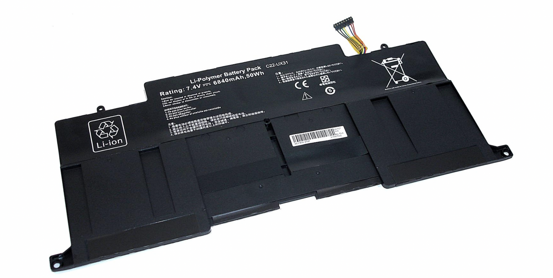 Аккумулятор Asus UX31 7.4V, 6840mAh, OEM
