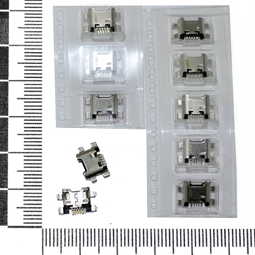 Системный разъем Honor 7C/Honor 7C Pro/8X/Y5 2018/Honor 10 Lite/P Smart 2019 (micro USB) (10шт)