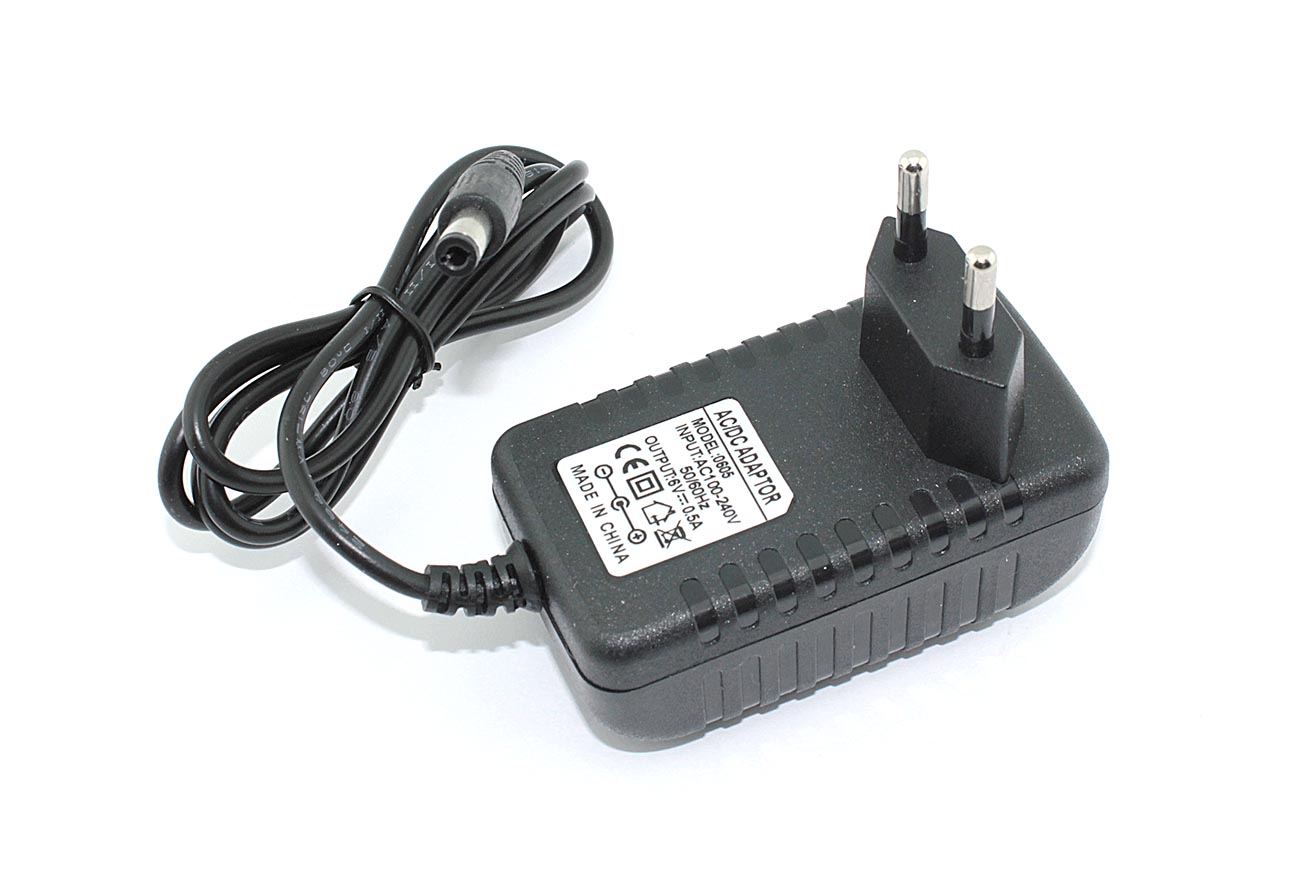 Блок питания (сетевой адаптер) 6V 0,5A 5.5x2.5