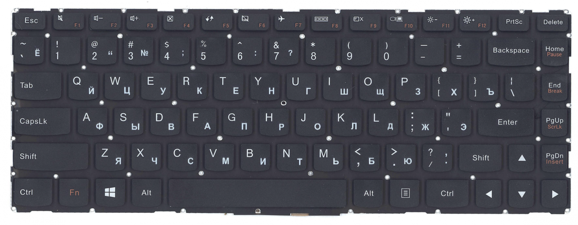 Клавиатура Lenovo IdeaPad Yoga 500-14IBD OEM