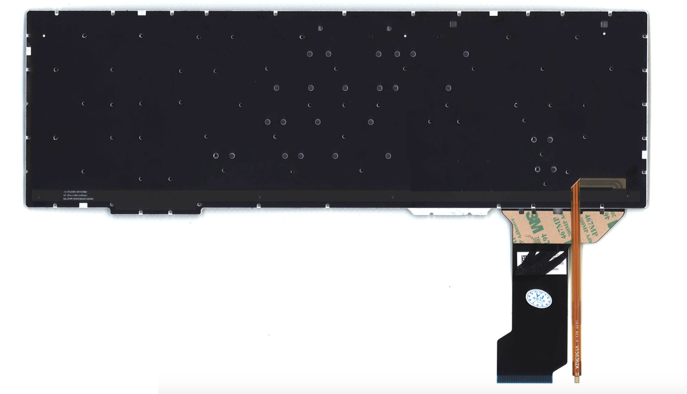 Клавиатура ASUS ROG GL553VD с красной подсветкой, узкий шлейф подсветки OEM