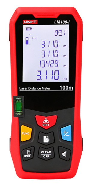 Лазерный дальномер UNI-T LM100-I до 100 метров