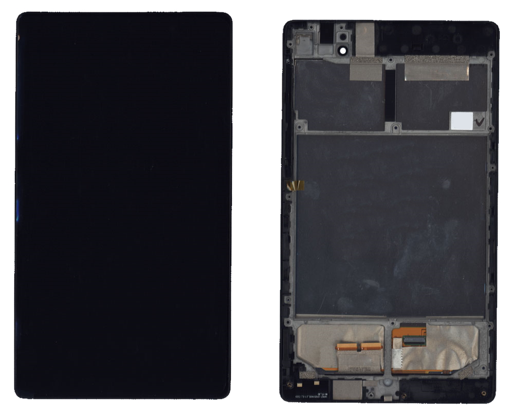Модуль (матрица + тачскрин) Google для Asus Nexus 7 2nd (2013) LTE черный с рамкой
