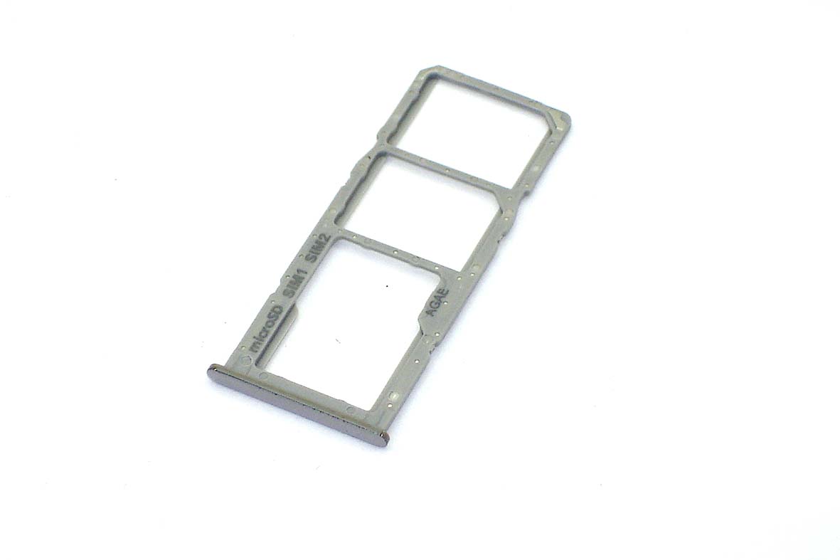 Лоток для SIM-карты Samsung Galaxy A71 (A715F) серебристый