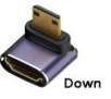 Переходник mini HDMI  на HDMI вниз