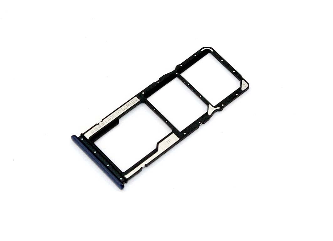 Лоток для SIM-карты Xiaomi Redmi 8 синий