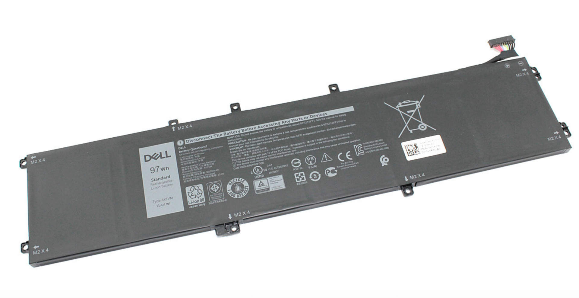 Аккумулятор Dell G7 17 7700 11.4V, 8070mAh, Original