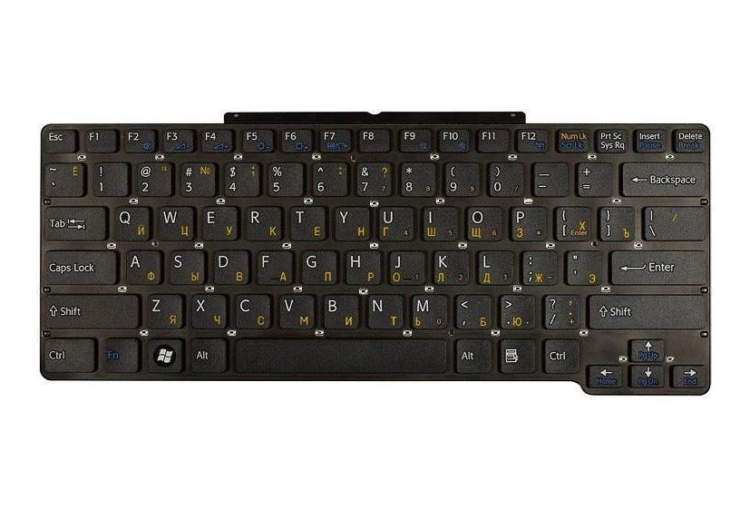 Клавиатура Sony VAIO VGN-SR140E/B без рамки, OEM