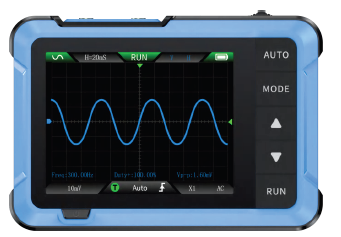 Мини-портативный цифровой осциллограф FNIRSI DSO510