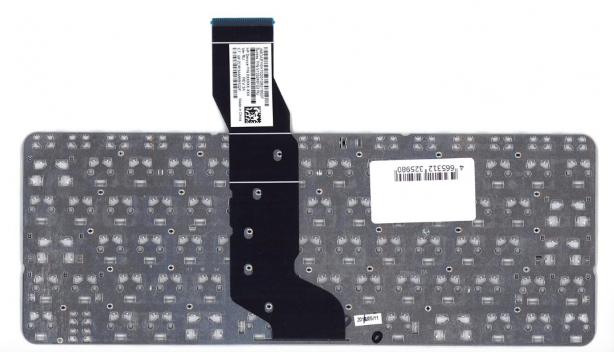 Клавиатура HP Stream 11-d белая, OEM