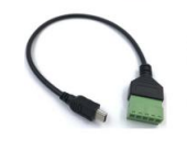 Кабель со сборным  разъемом mini USB папа