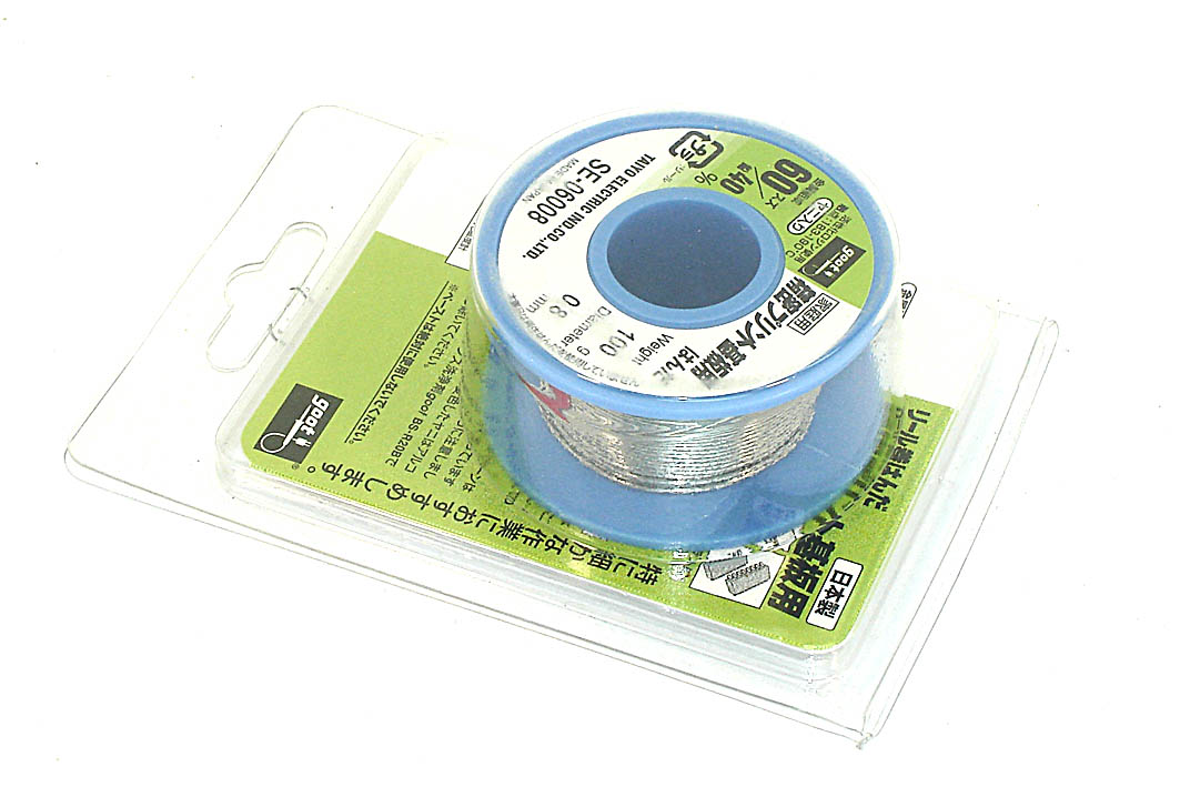 Припой Goot SE-06008 0,8 мм 60% олово 40% свинец 100г 27м