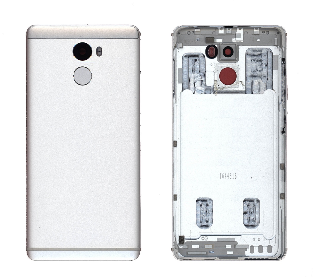 Задняя крышка для Xiaomi Redmi 4 серебро