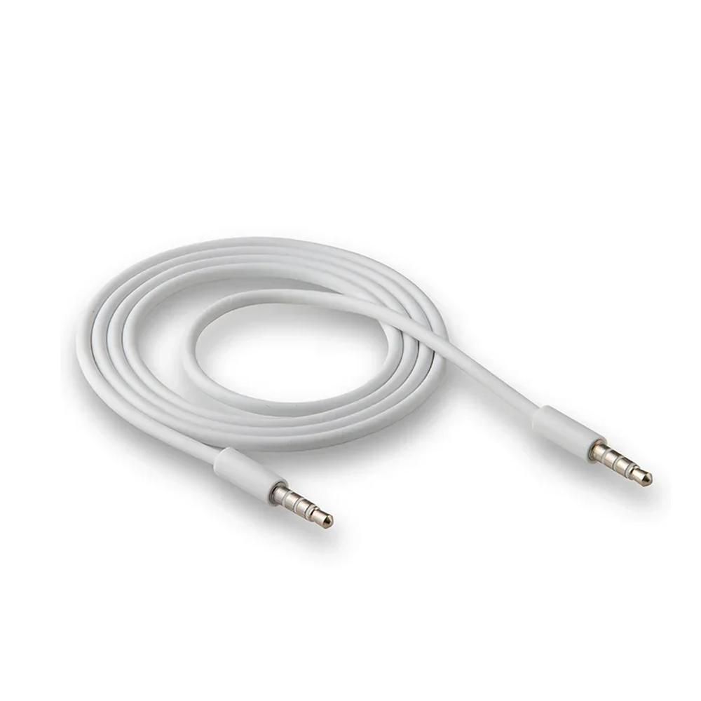 Кабель AUX WALKER WCA-049 белый (1м) /пакет/