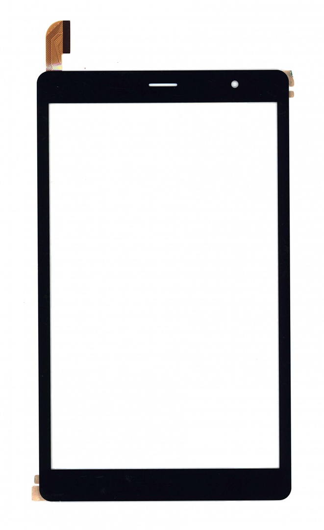 Сенсорное стекло (тачскрин) для Digma Optima 8 Z801 черное