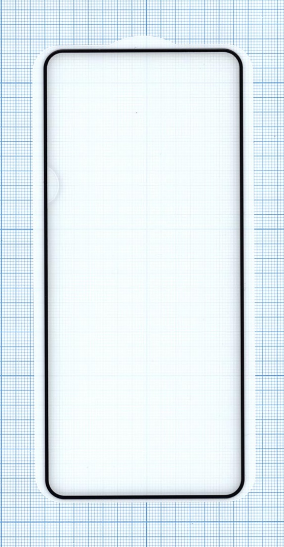 Защитное стекло "Полное покрытие" для Samsung Galaxy A52 черное