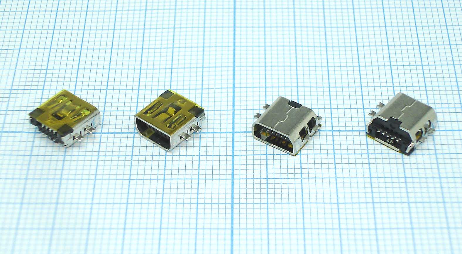 Разъем Micro USB для планшета тип USB 45 (RS-MI004) 5 pin