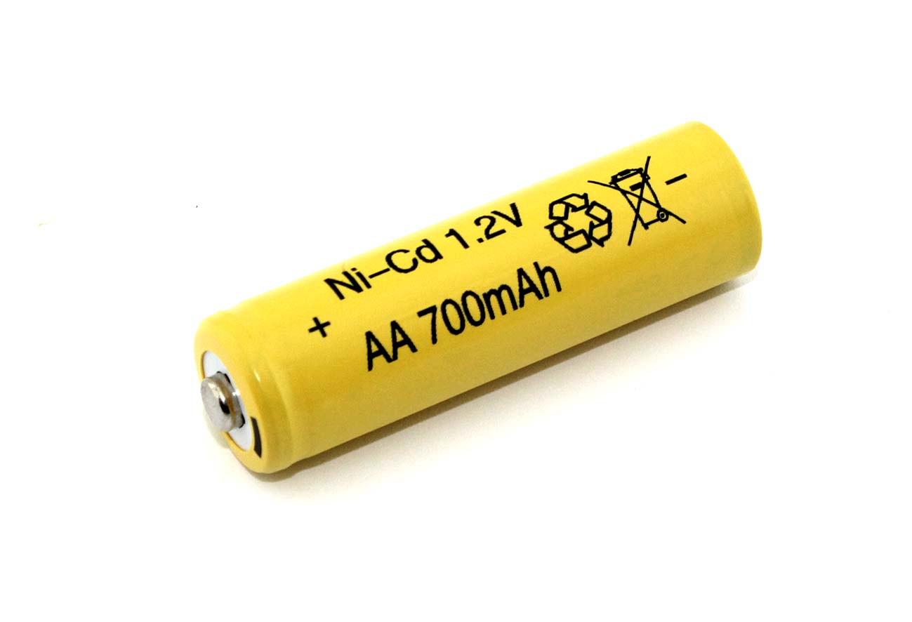 Аккумулятор AA 1.2V  Ni-Cd 700mAh