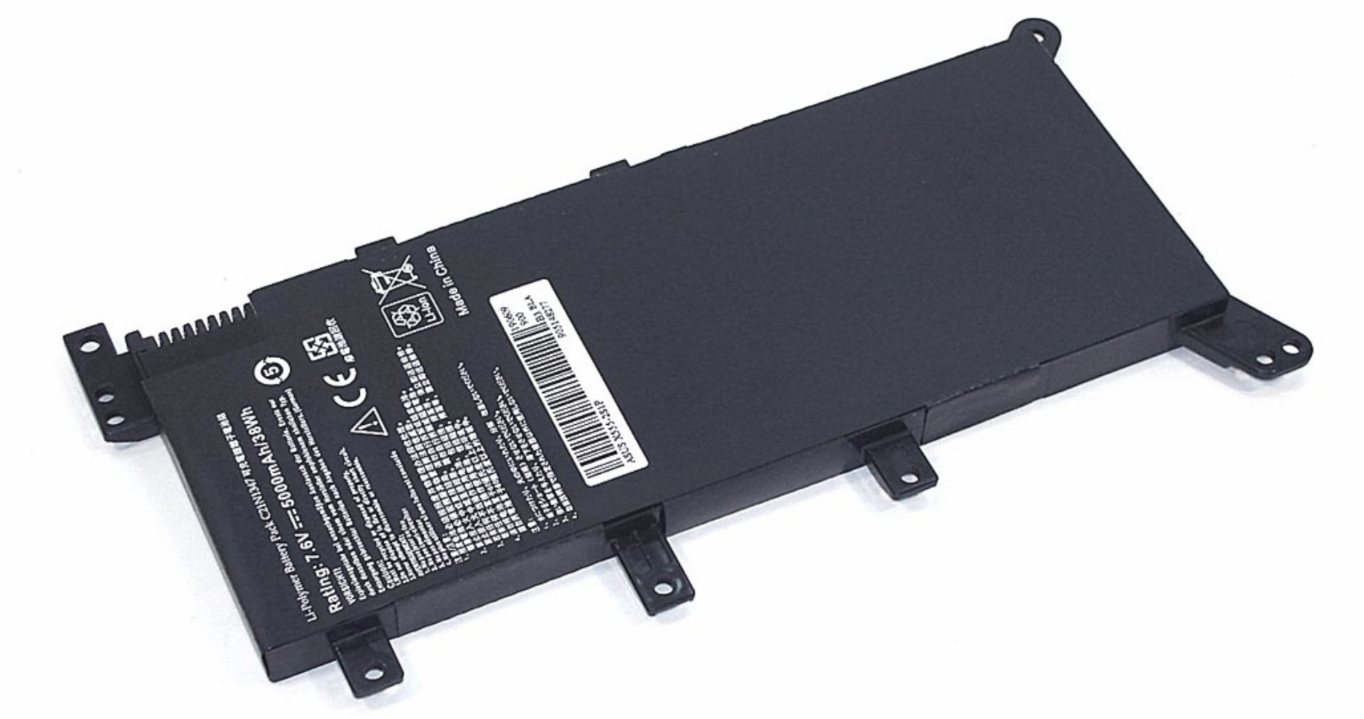 Аккумулятор Asus X555LJ 7.6V, 38Wh, OEM