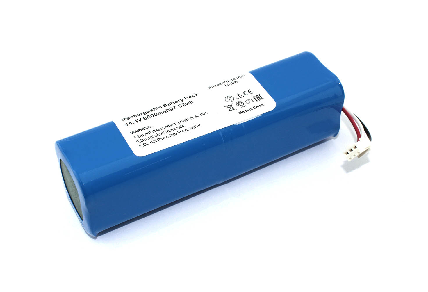 Аккумулятор для Xiaomi Roborock Viomi S9 14.4V 6800 mAh 4S2P