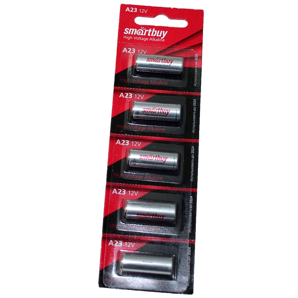 Батарейка алкалиновая SmartBuy A23 (блистер/5шт)