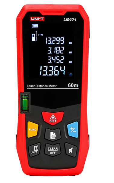 Лазерный дальномер UNI-T LM60-I до 60 метров