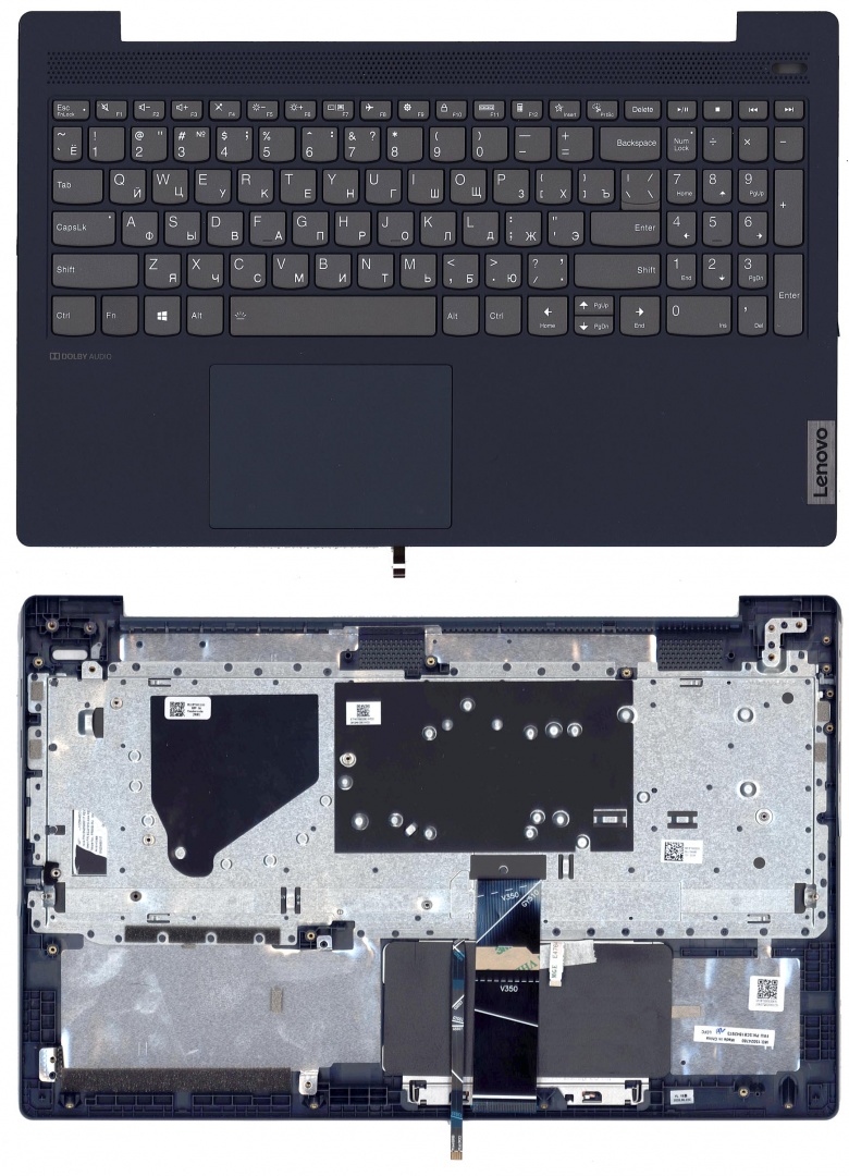 Клавиатура для ноутбука Lenovo IdeaPad 5-15ITL05 5-15ALC05 топкейс