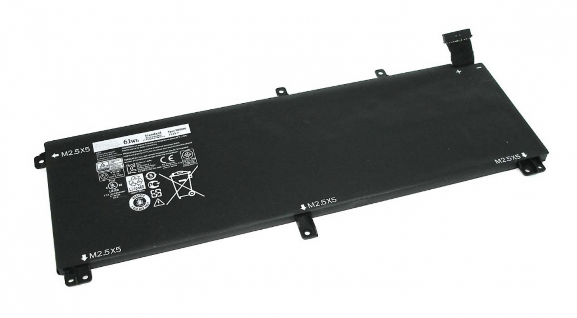 Аккумулятор Dell XPS 15 9530 11.1V, 61Wh, Original