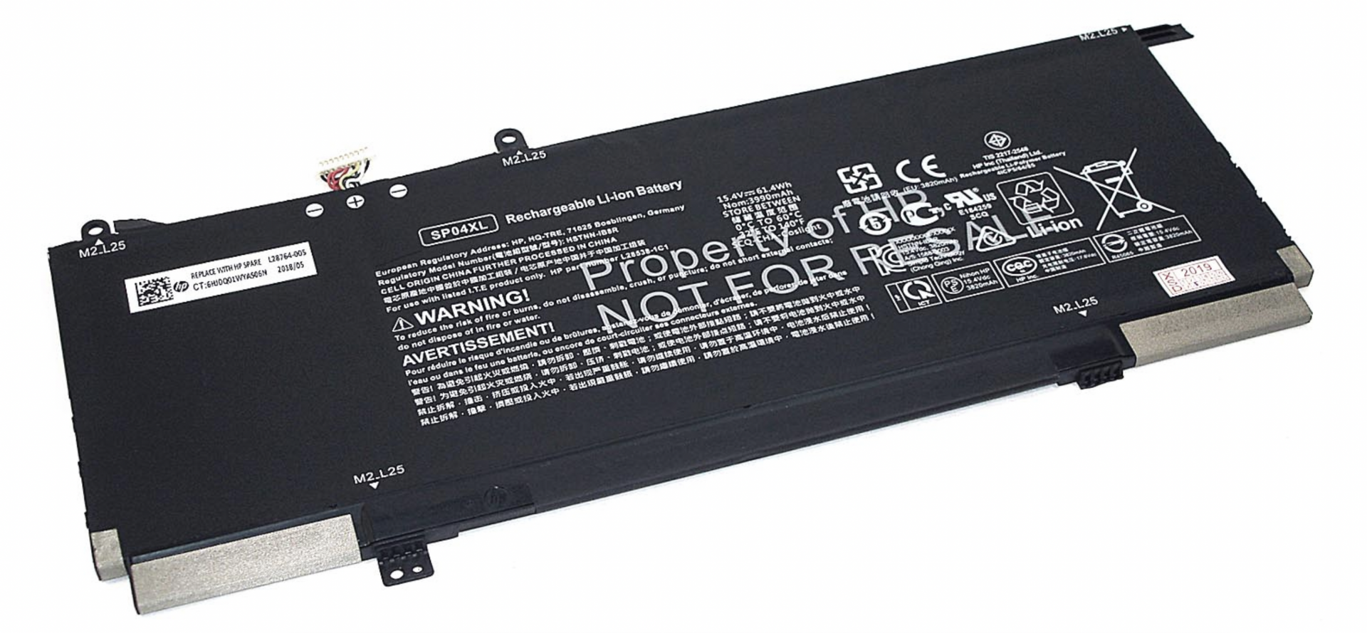 Аккумулятор HP Spectre x360 13-ap 15.4V, 61.4Wh, Original
