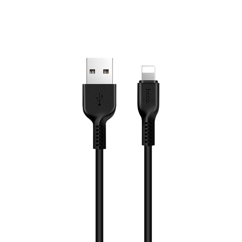 Кабель USB HOCO X20 Flash, USB - Lightning, 2А, 2м, черный