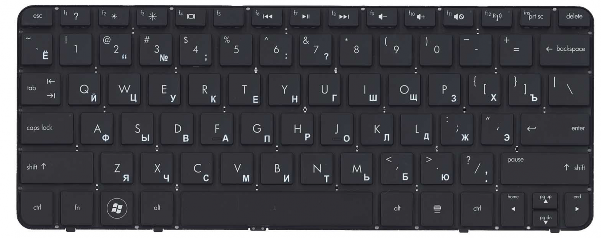 Клавиатура HP Compaq Mini 200-4000 OEM