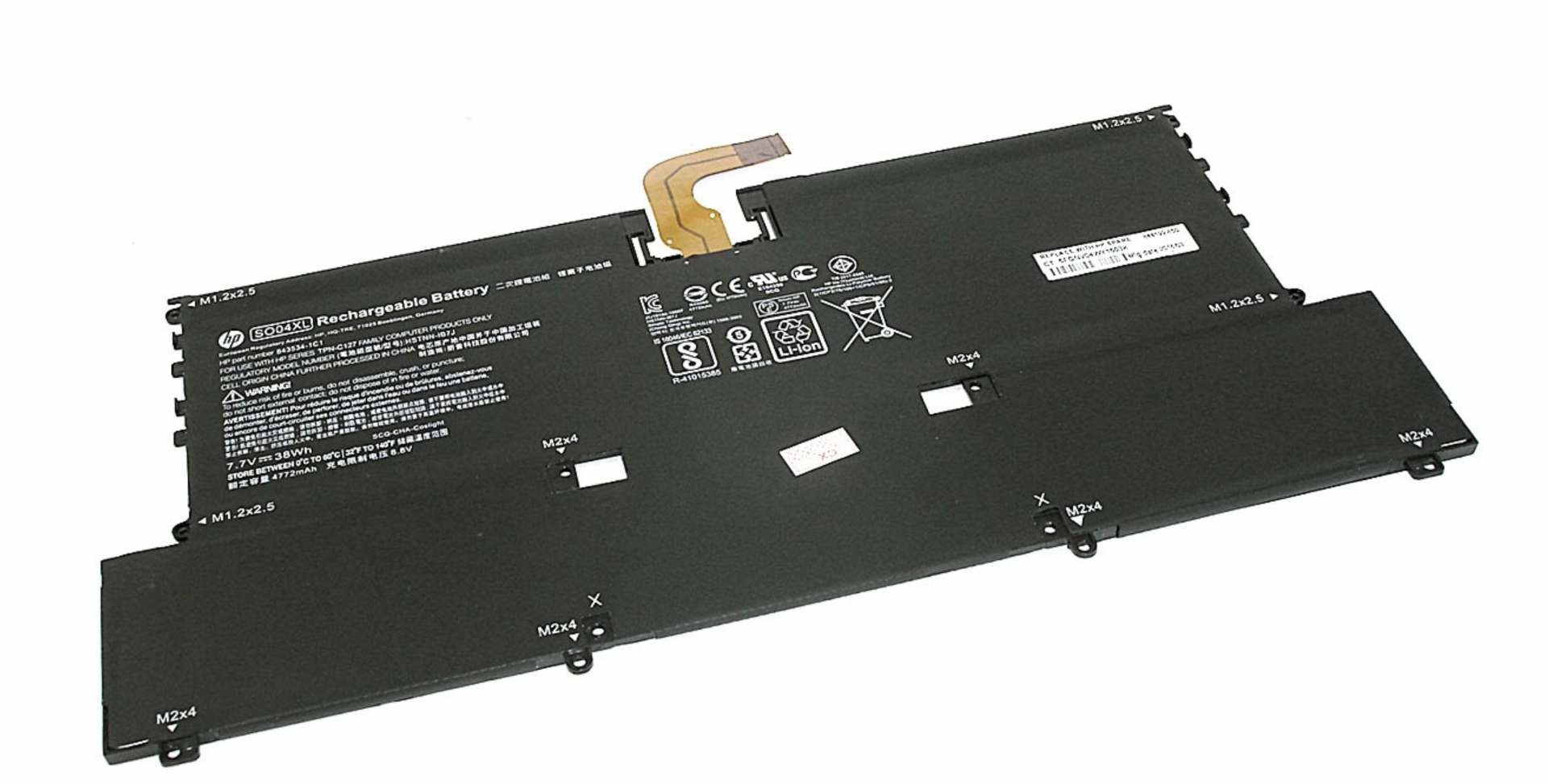 Аккумулятор HP Spectre Pro 13-V014TU 7.7V, 4950mAh, Original