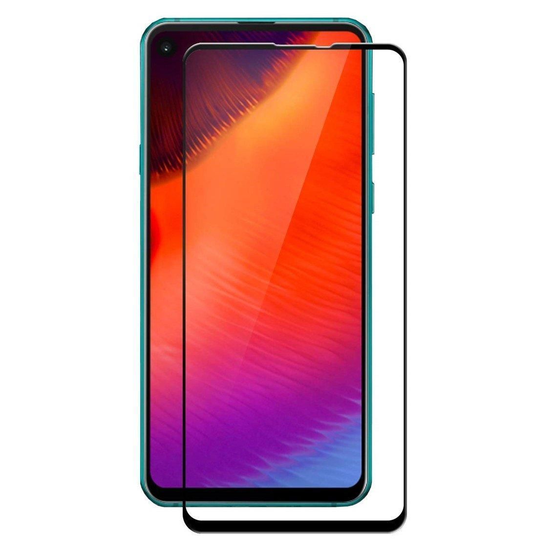 Защитное стекло 5D во весь экран Samsung Galaxy A8S