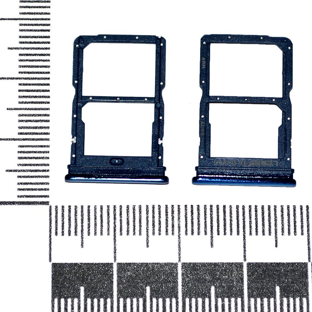 Держатель сим-карты Honor 20 Lite синий orig Factory