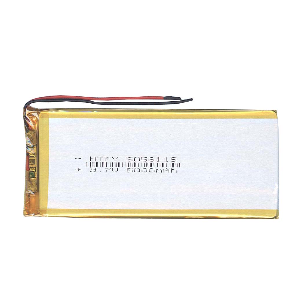 Аккумулятор Li-Pol (батарея) 5*56*115мм 2pin 3.7V/5000mAh