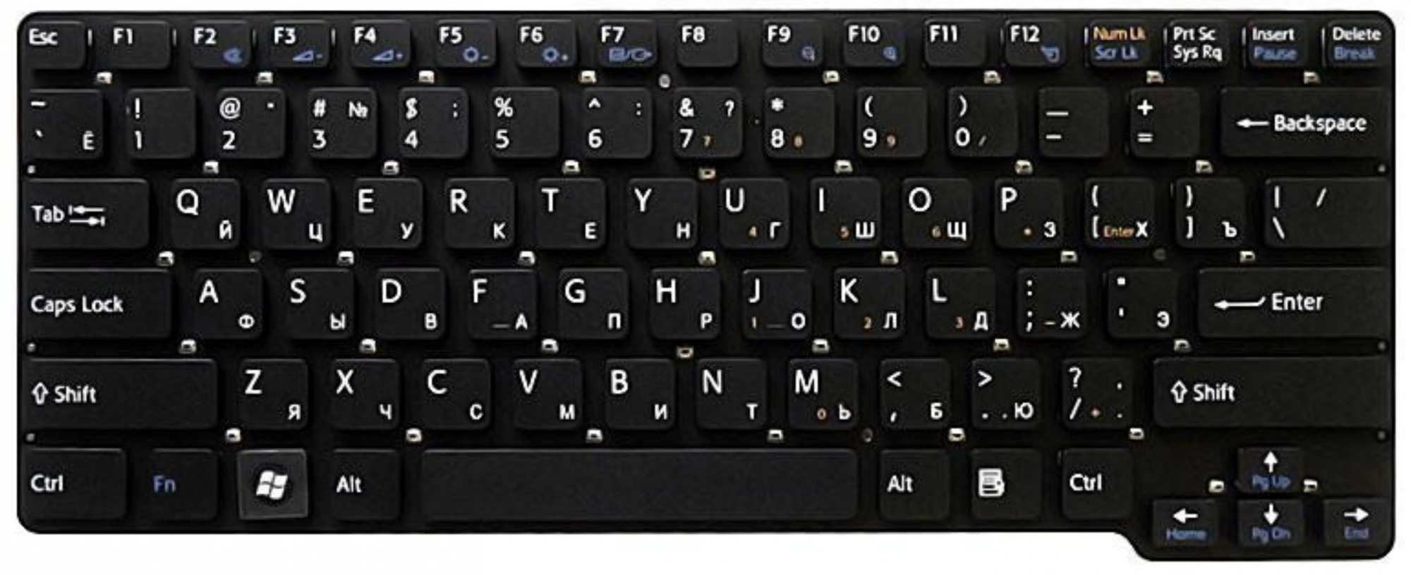 Клавиатура Sony Vaio VPC-CW VPCCW черная