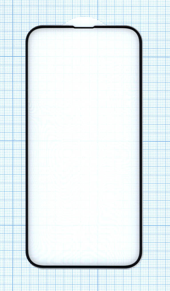 Защитное стекло 6Dдля Apple iPhone 13 черное