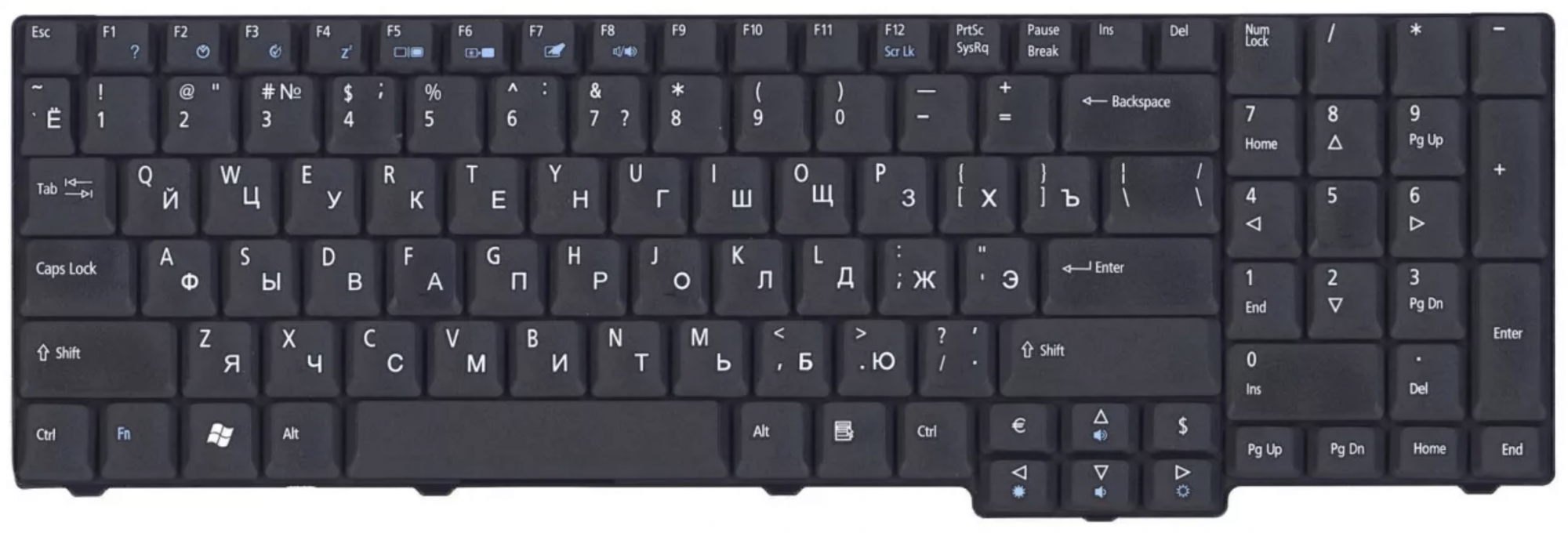 Клавиатура Acer Aspire 7000 OEM