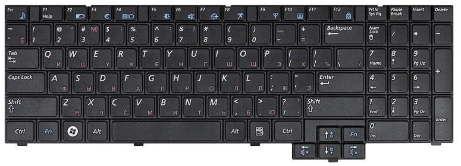 Клавиатура Samsung R530 OEM