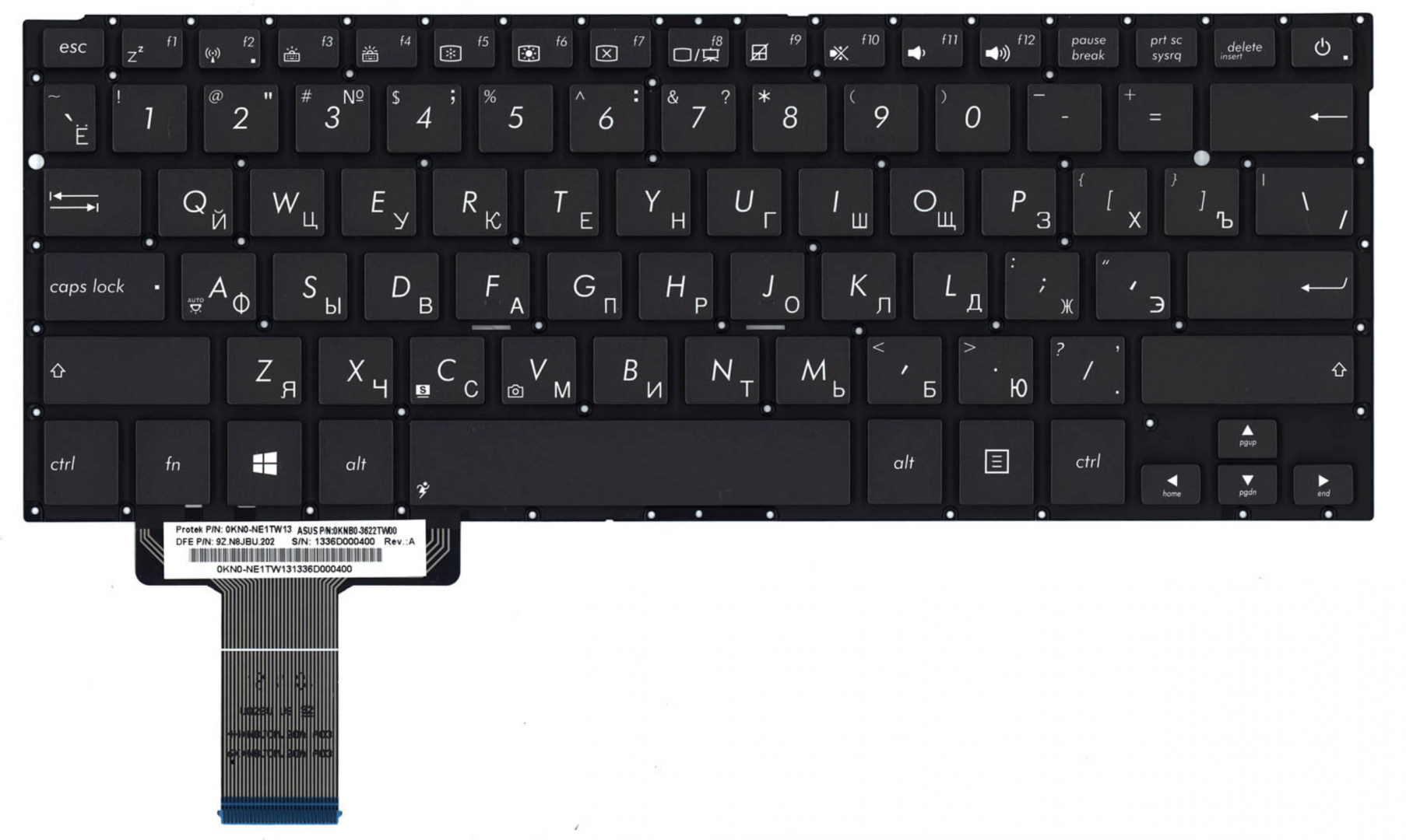 Клавиатура Asus UX42VX OEM