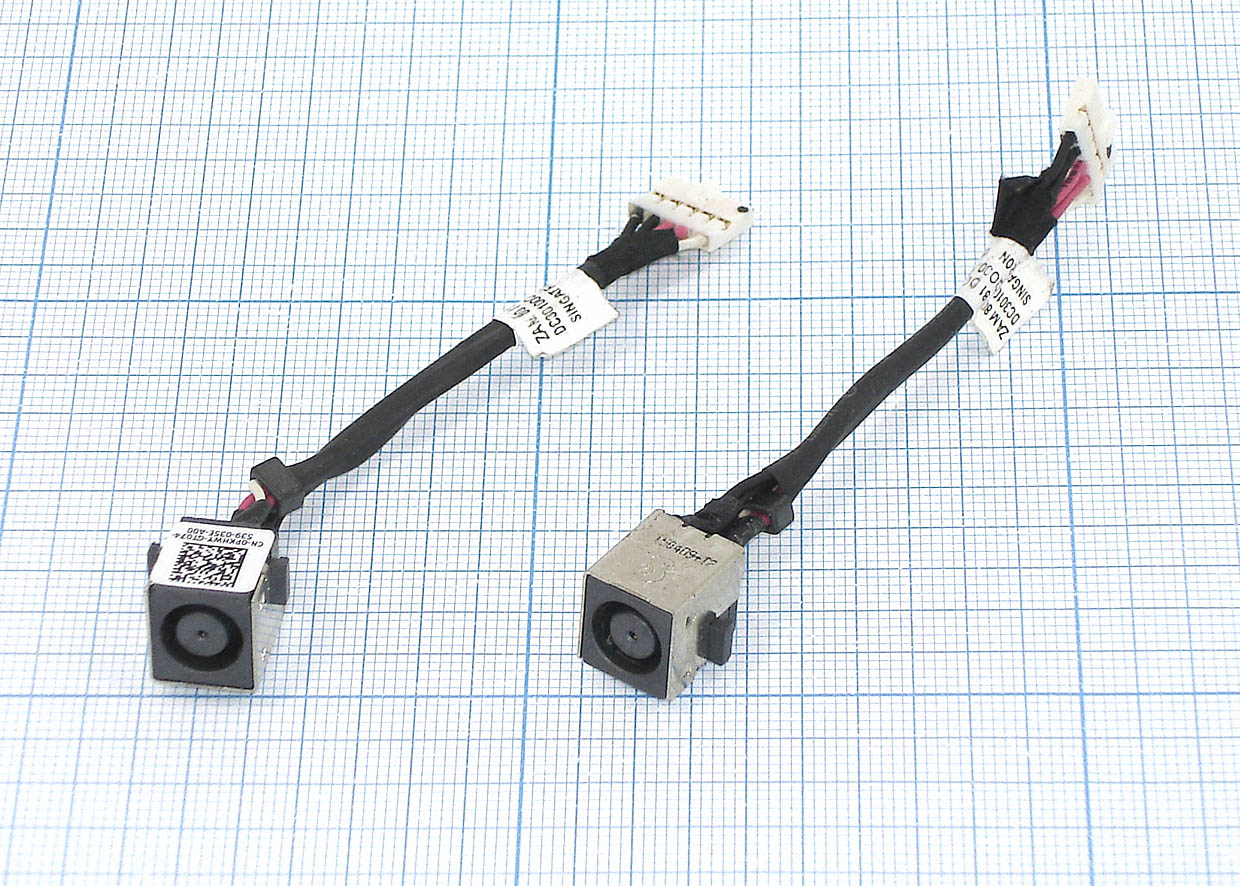 Разъем для ноутбука Dell Latitude E5550 с кабелем