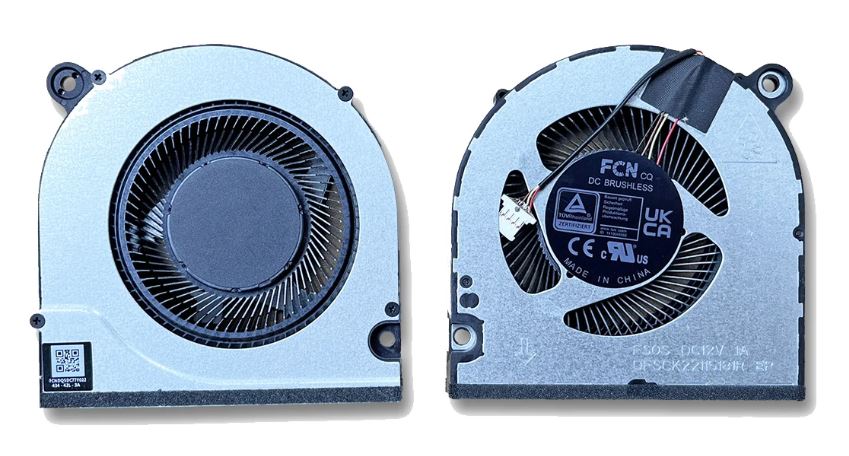 Вентилятор (кулер) для ноутбука Acer Nitro V15 ANV15-51 ANV15-41 12V правый