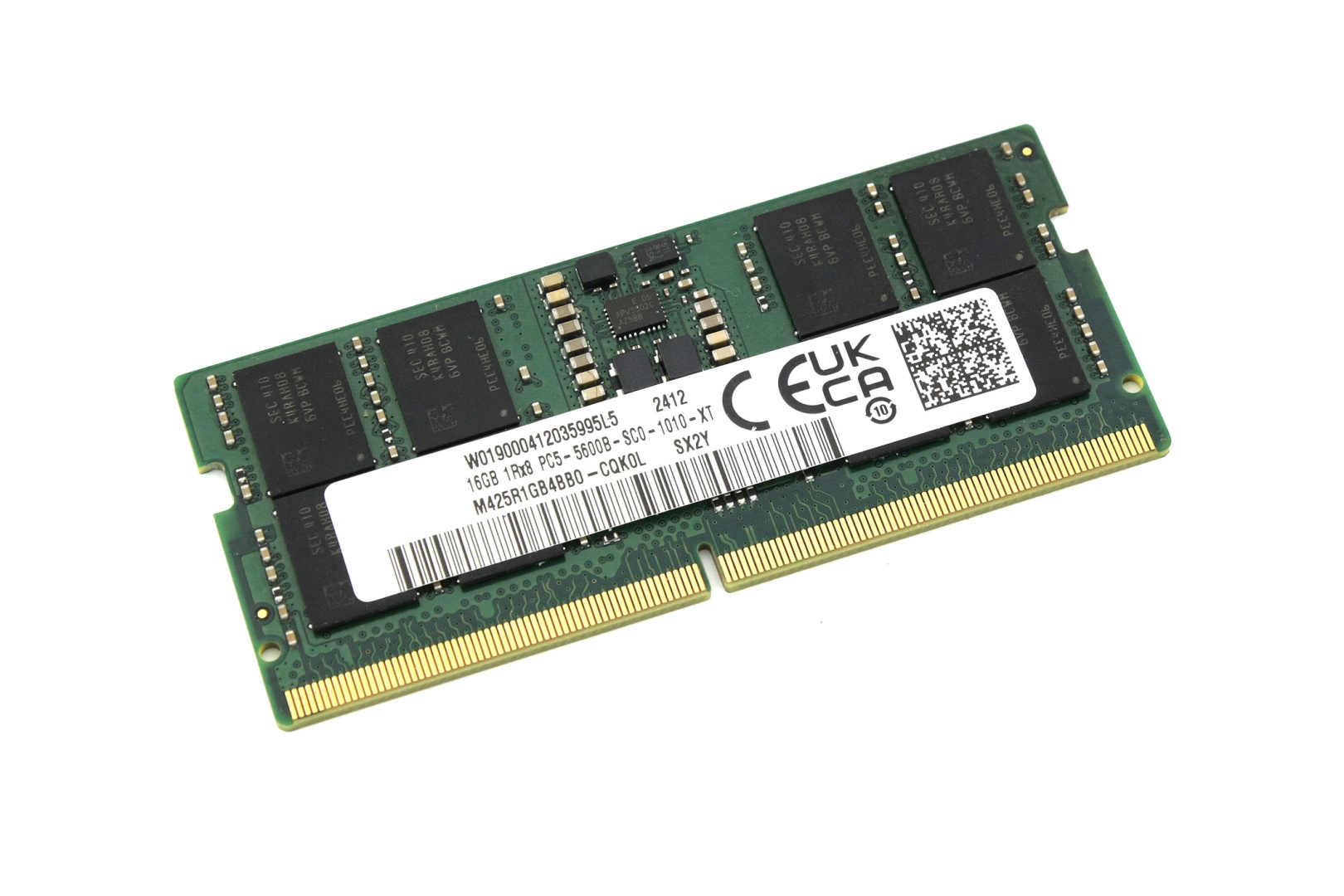 Модуль памяти Samsung SODIMM DDR5 16Гб 5600 MHz PC5-44800