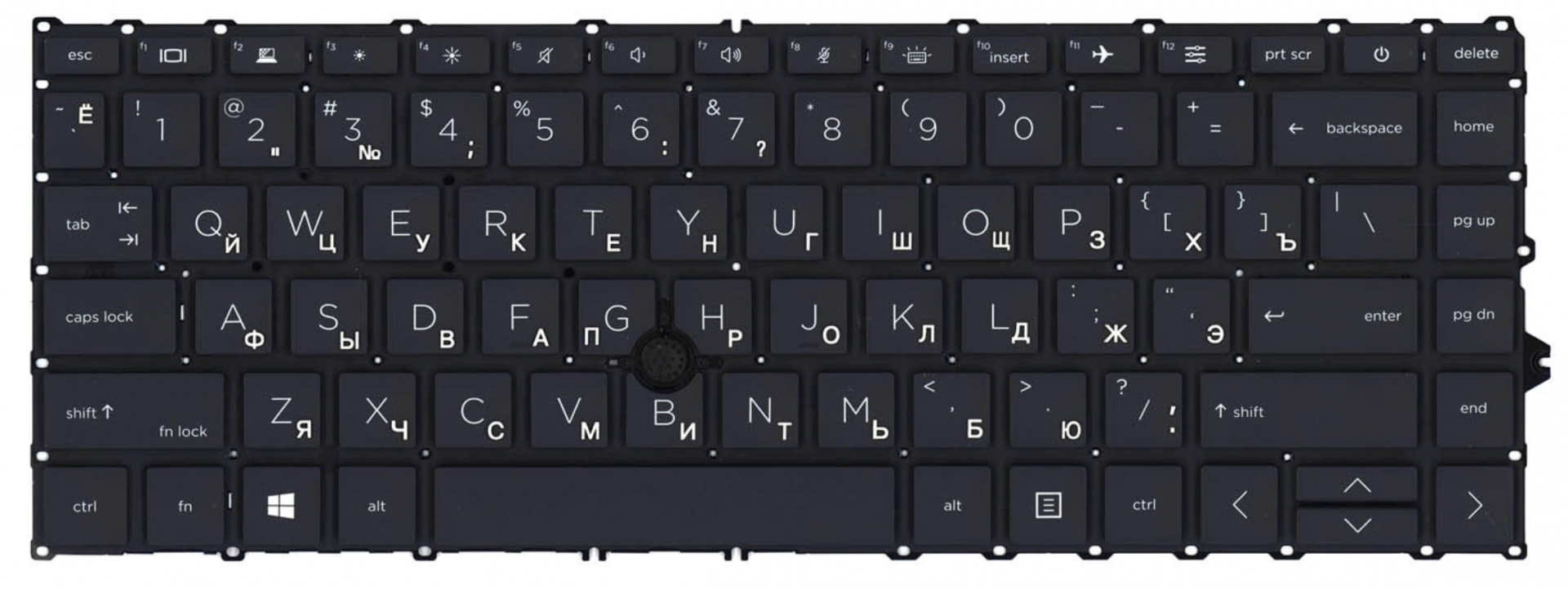 Клавиатура HP EliteBook 840 G8 с подсветкой, с указателем, OEM