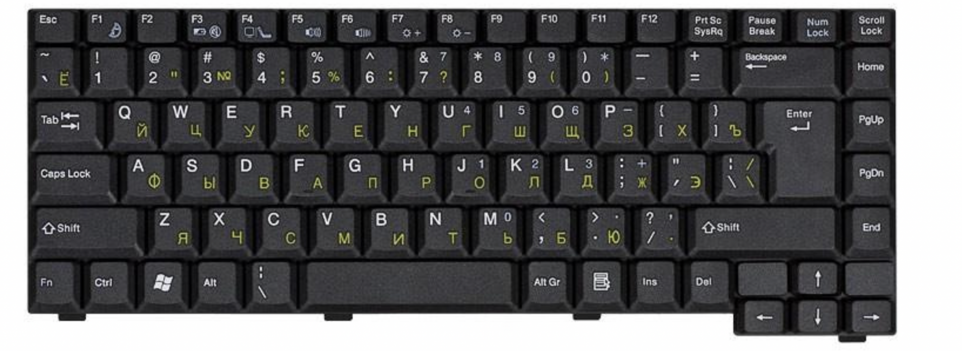 Клавиатура Fujitsu Amilo A1630 OEM